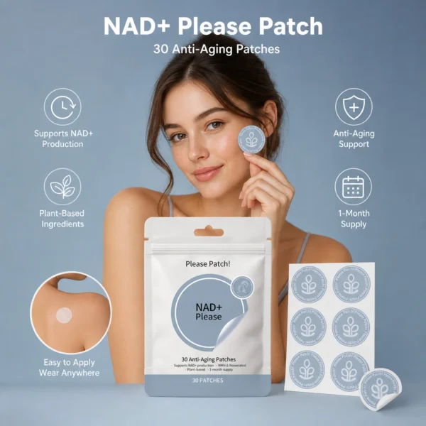 لصقات NAD+ لحماية وتغذية البشرة، تبرز منحنيات الجسم، لصقات عناية خفيفة الوزن ومرطبة، محمولة