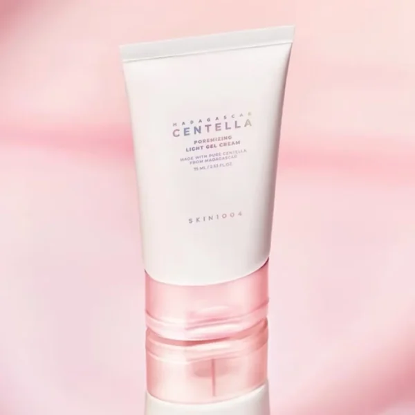 كريم جل خفيف SKIN1004 Madagascar Centella Poremizing للعناية بالمسام والتحكم في الزيوت للبشرة الدهنية، منتج كوري للعناية بالبشرة 75 مل